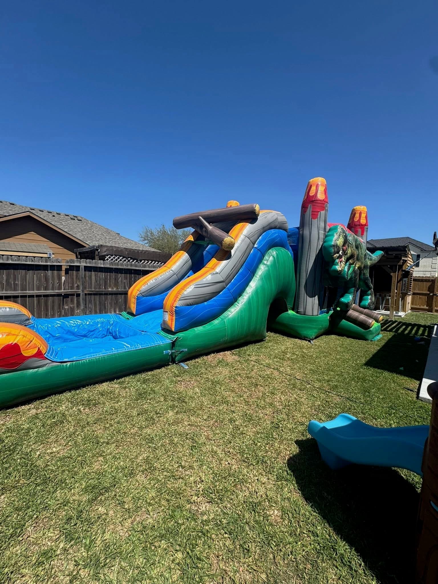 Dino Bounce House / Waterslide